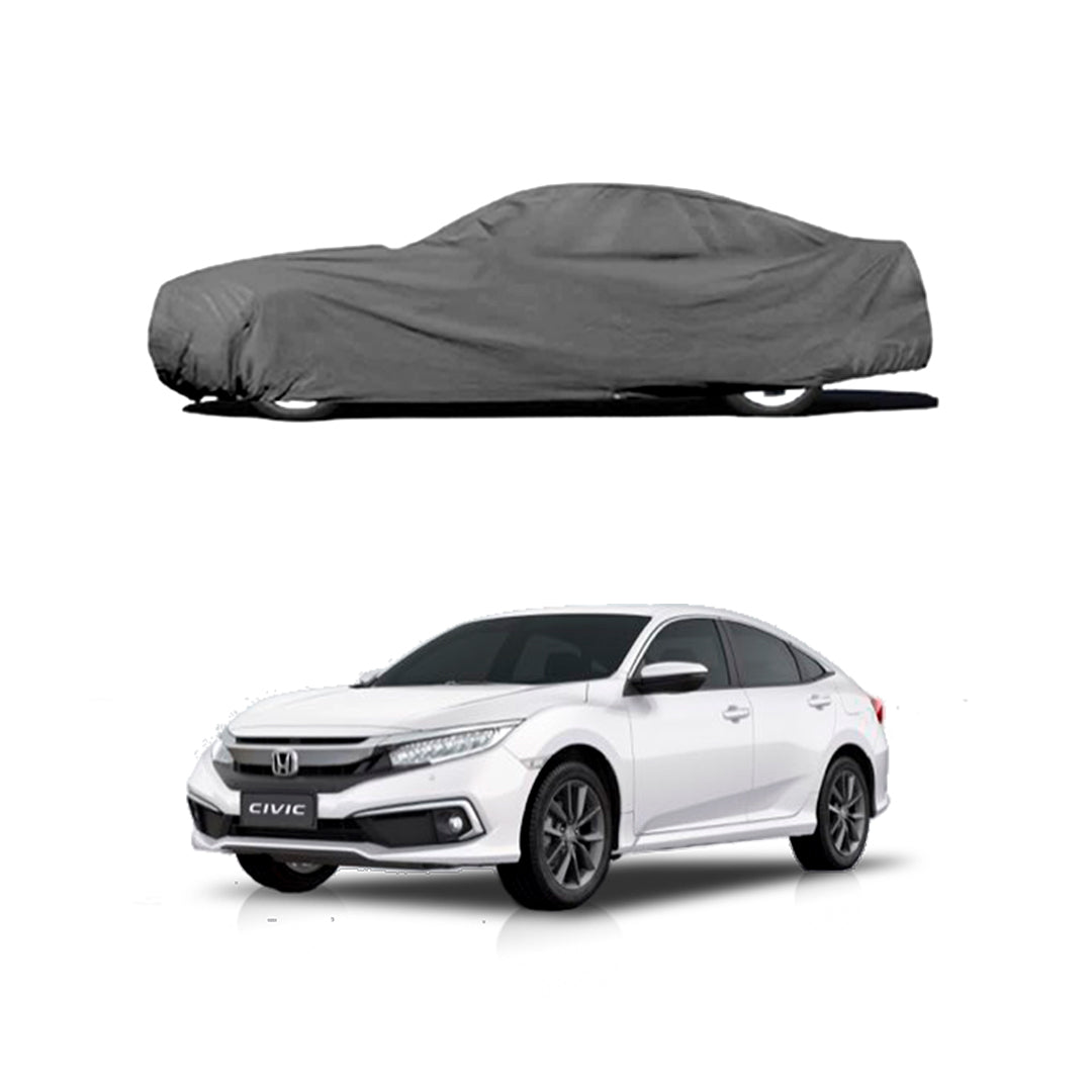Car Anti-Scratch / Dust Proof / All Weather Proof Top Cover Microfiber Material Honda Civic 2020-2021 Mix Colours Bag Pack | V P (Pakistan)