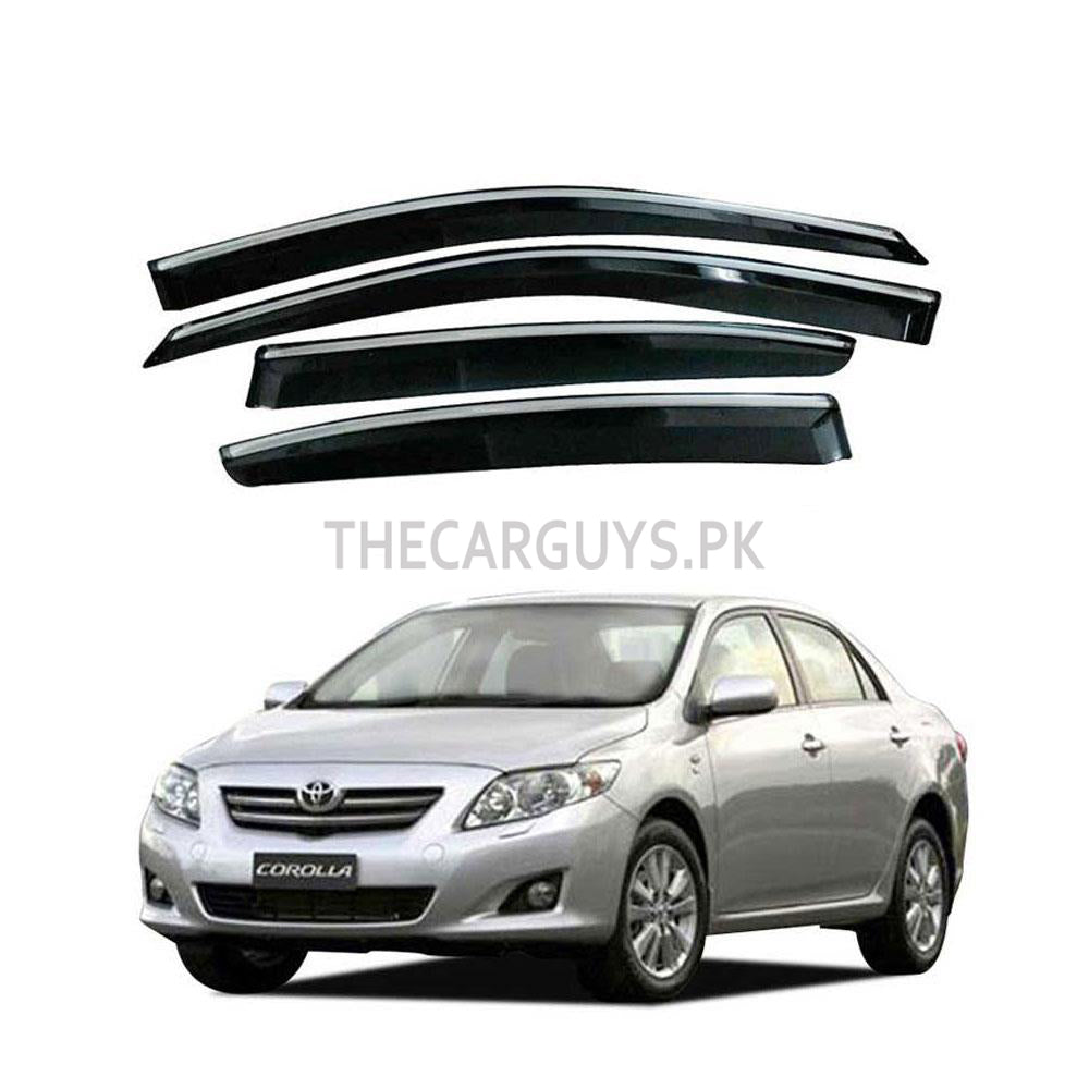 Air Press Bfk Injection Type Original Design With Chrome Border Clip Fitting Toyota Corolla 2012 Box Pack 04 Pcs/Pack Smoke (China)