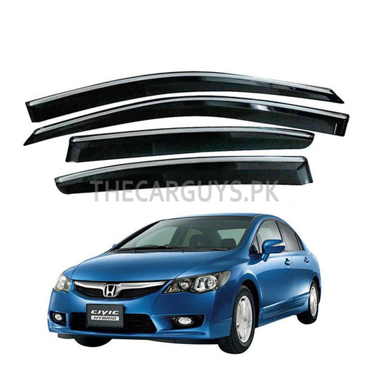 Air Press Klg Injection Type Mugen Design With Chrome Border Clip Fitting Honda Civic 2009 Box Pack 04 Pcs/Pack Smoke (China)