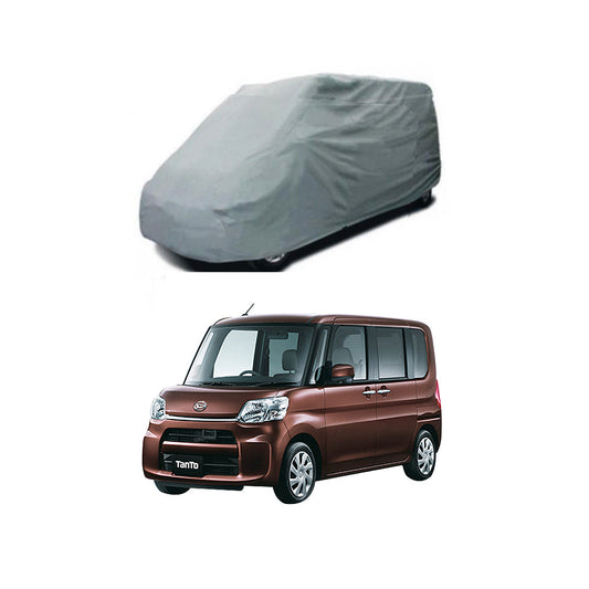 Car Anti-Scratch / Dust Proof / All Weather Proof Top Cover Microfiber Material   Daihatsu Tanto 2013-2018  Mix Colours  Bag Pack  | V P (Pakistan)