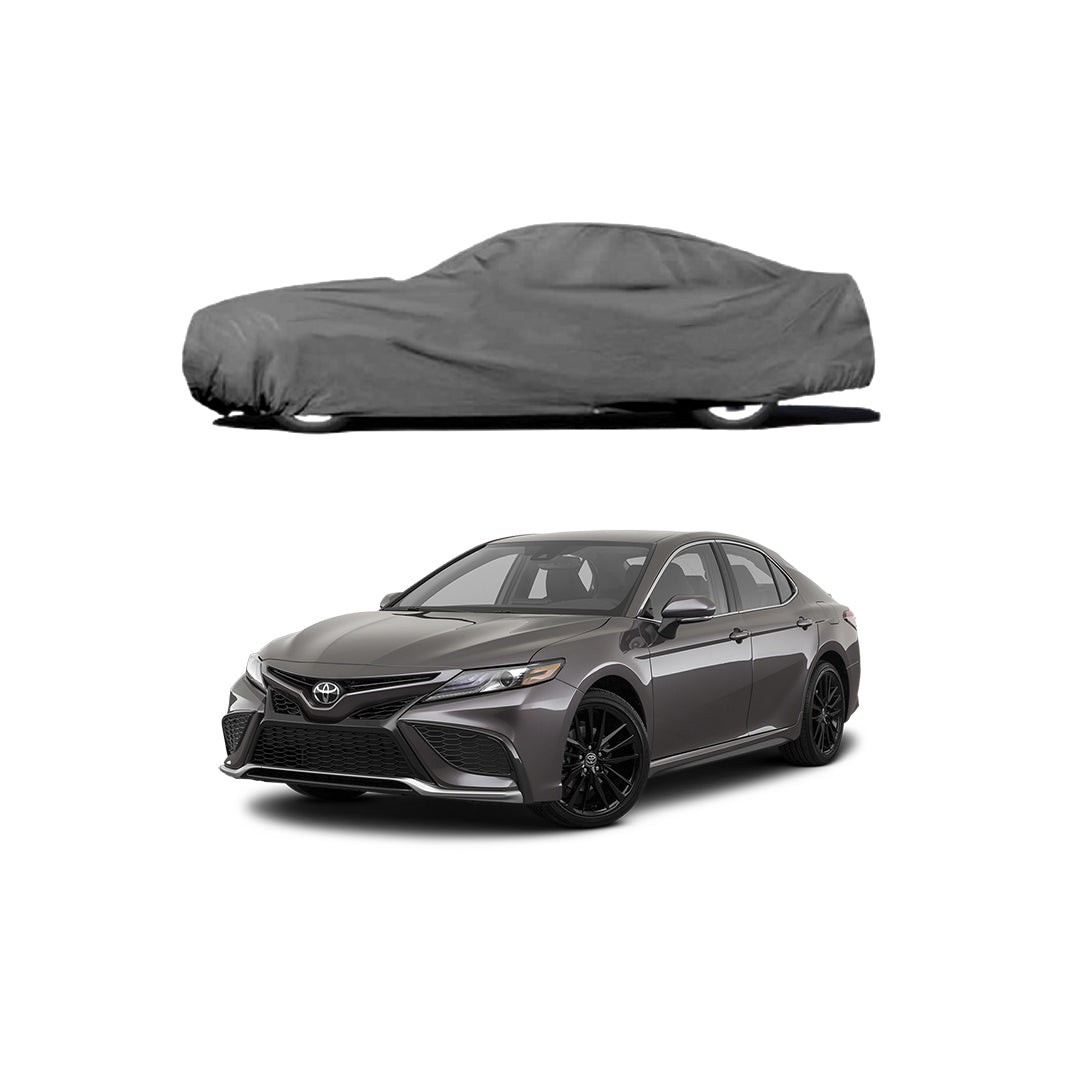 Car Anti-Scratch / Dust Proof / All Weather Proof Top Cover Rubber Coated Material Toyota Camry 2021 Mix Colours Zipper Bag Pack | V P (Pakistan)