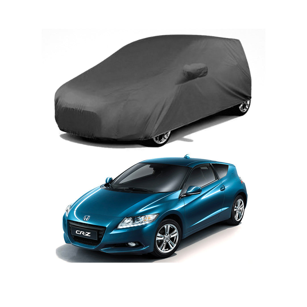 Car Anti-Scratch / Dust Proof / All Weather Proof Top Cover Rubber Coated Material Honda Cr-Z 2010-2018 Mix Colours Zipper Bag Pack | V P (Pakistan)