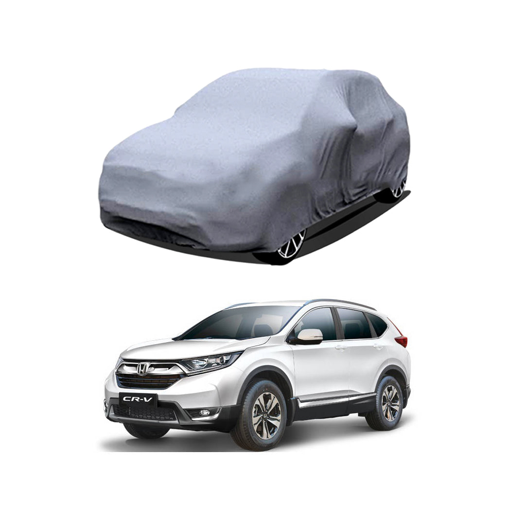 Car Anti-Scratch / Dust Proof / All Weather Proof Top Cover Rubber Coated Material Honda Cr-V 2012-2018 Mix Colours Zipper Bag Pack | V P (Pakistan)
