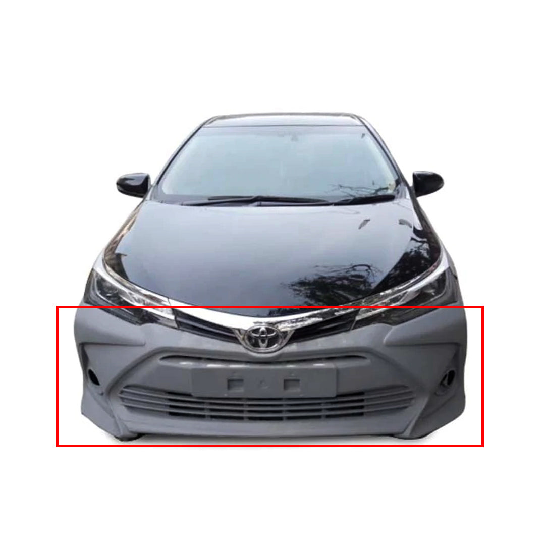 Front Bumper Replacement Oem Fitting Camry Style Toyota Corolla 2021 Fgm Without Led 01 Pc/Set Standard Quality Not Painted