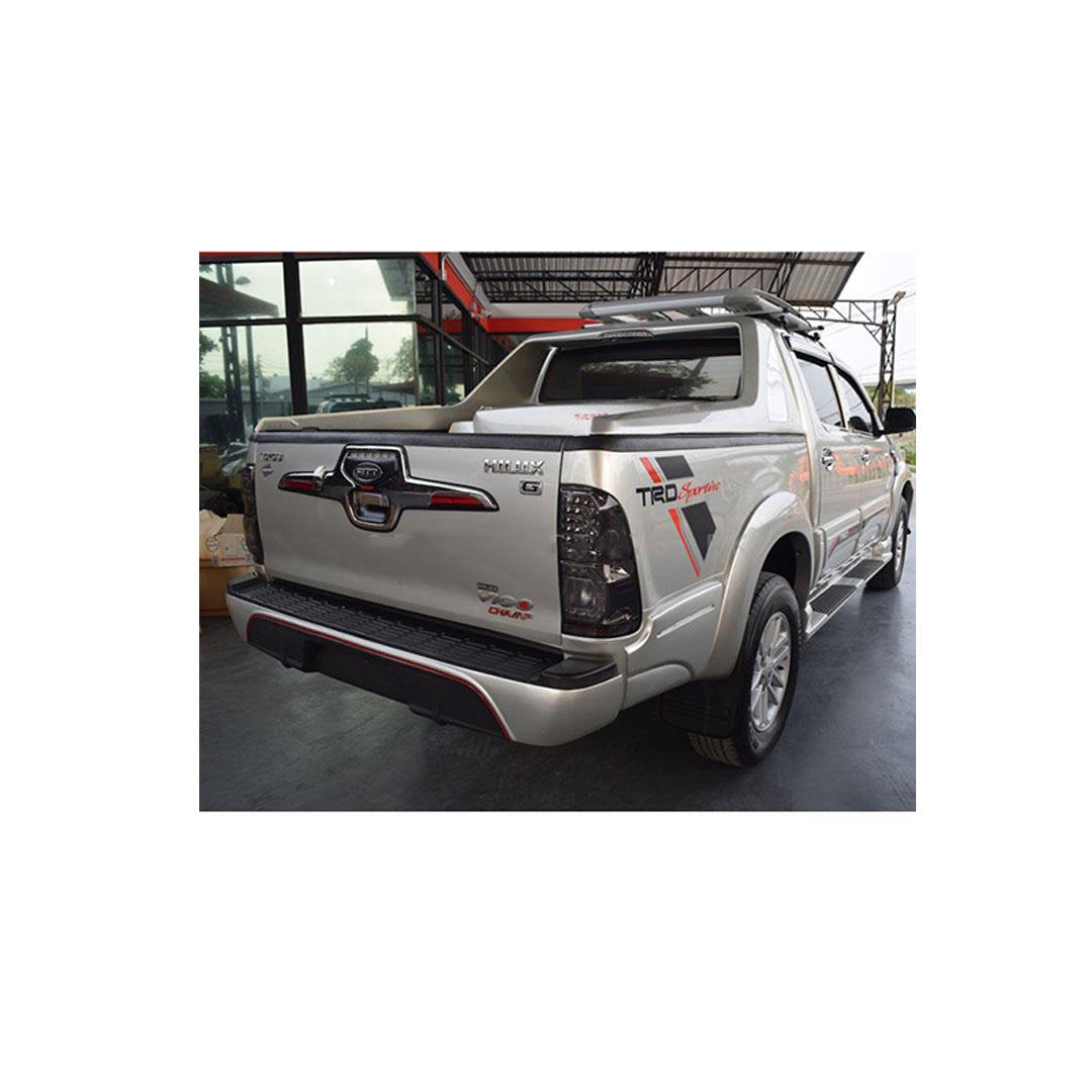 Body Kit 4X4 Only Back Side Toyota Vigo Champ 2012 Red Line Design Fgm Without Light 01 Pc/Set Solid White Colour