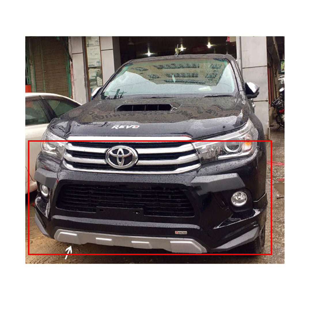 Body Kit 4X4 Only Front Side Toyota Revo 2016-2021 Oem Design Fgm Without Light 01 Pc/Set Solid Black Colour