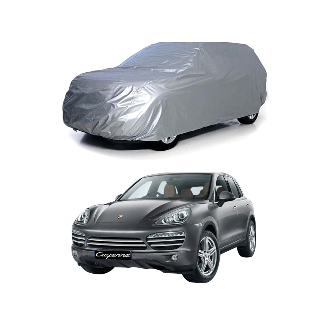Car Anti-Scratch / Dust Proof / All Weather Proof Top Cover Rubber Coated Material Porsche Cayman 2012-2018 Mix Colours Zipper Bag Pack | V P (Pakistan)