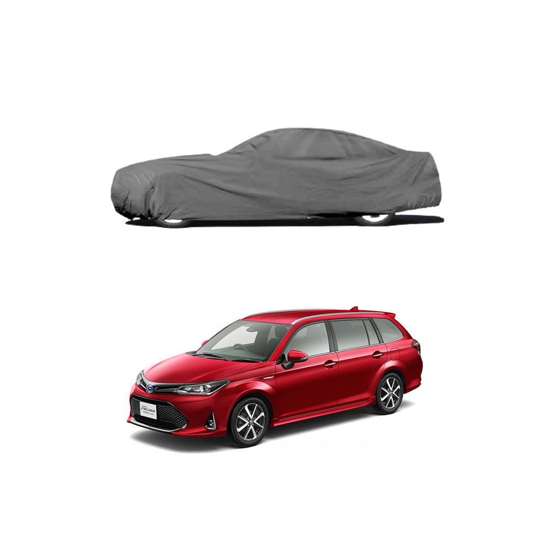 Car Anti-Scratch / Dust Proof / All Weather Proof Top Cover Microfiber Material Toyota Axio 2016 Mix Colours Bag Pack | V P (Pakistan)