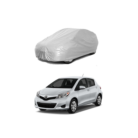 Car Anti-Scratch / Dust Proof / All Weather Proof Top Cover Microfiber Material   Toyota Vitz 2015  Mix Colours  Bag Pack Vp (Pakistan)