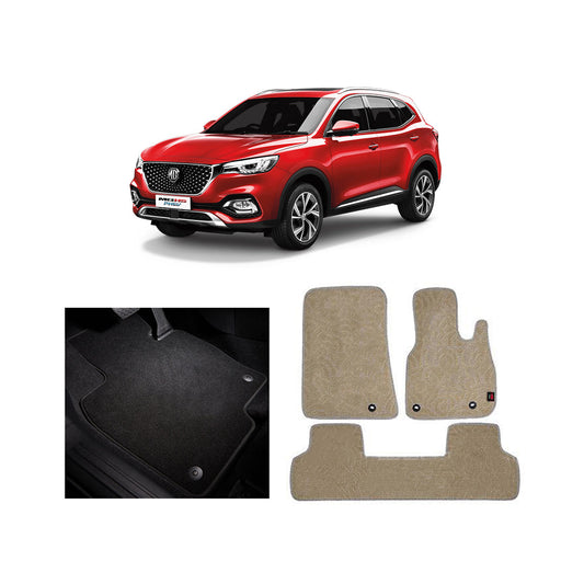 Car Floor Mat Executive Carpet Material  Oem Fitting Mg Hs 2021 03 Pcs / Set Beige Poly Bag Pack  Hs Logo