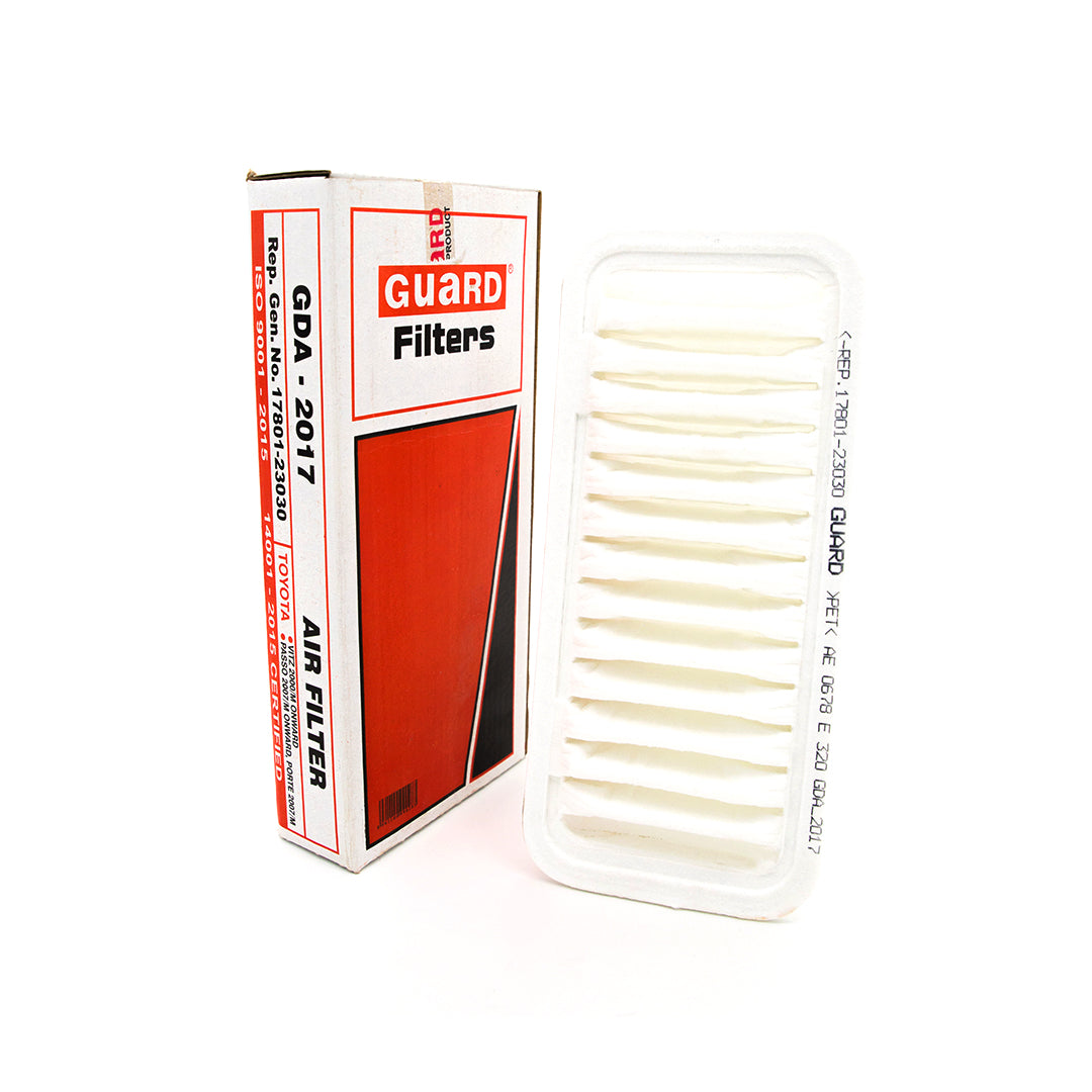 Automotive Engine Air Filters Guard Genuine Element Type Toyota Belta2005-2012 For Petrol Engine 1000Cc Colour Box Pack | V P Gda-2017