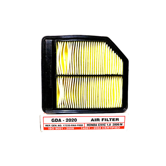 Automotive Engine Air Filters Guard Genuine Assembly Type Honda Civic 2011-2013 For Petrol Engine 1800Cc Colour Box Pack | V P Gda-2020
