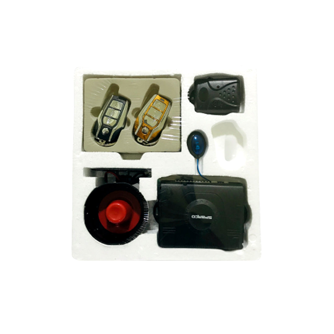 Car Alarm Sparco 04 Buttons Black+Wood Colour Box Pack 9532 (China)