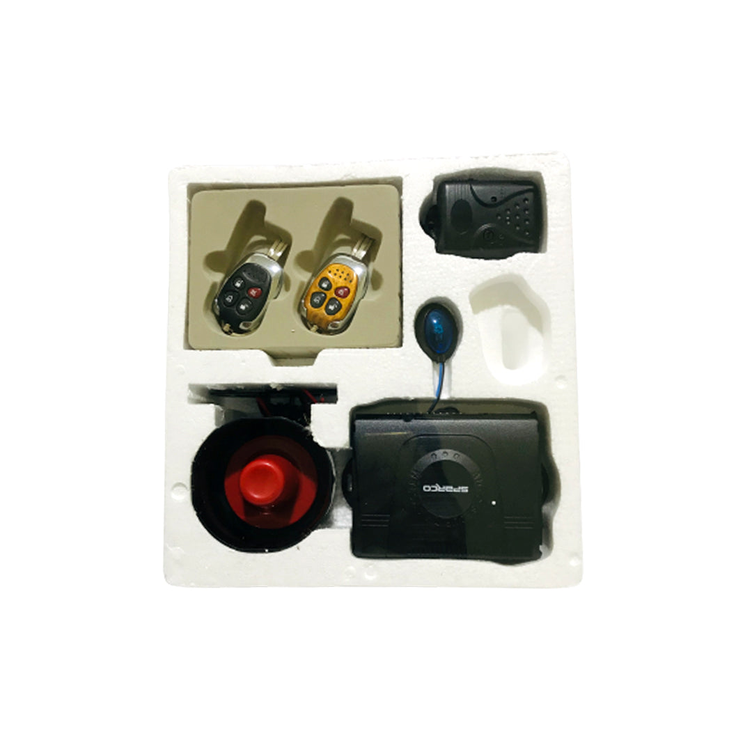 Car Alarm Sparco 04 Buttons Black+Wood Colour Box Pack 9517 (China)