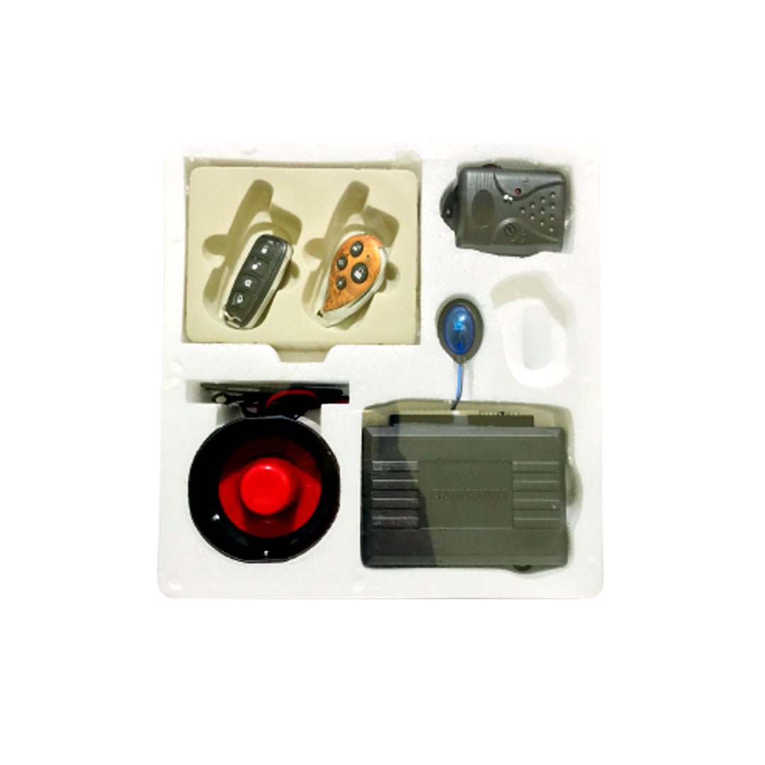 Car Alarm Yamashiro 04 Buttons Black+Wood Colour Box Pack  9520 (China)