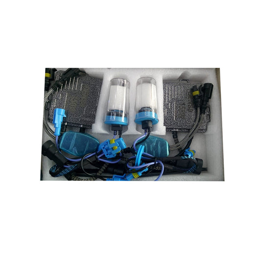 Hid Kit (China) Colour Box Pack 9005 6000K Ultra White Xenon Bulbs/Normal Base 150W Premium Quality Denso Slim Ballast