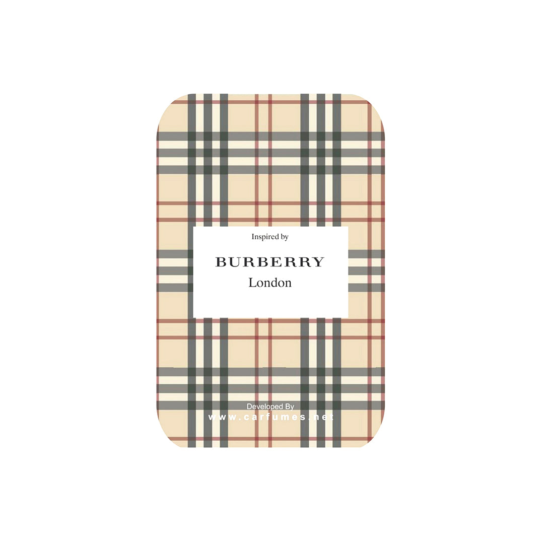 Paper Card Perfume Carfumes    Coloured Card Pack Burberry London