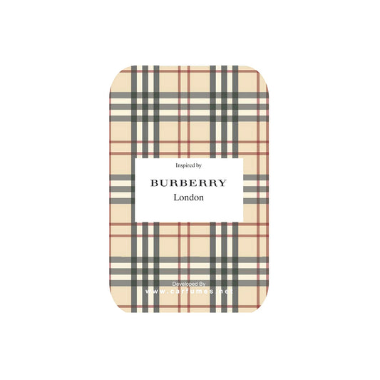 Paper Card Perfume Carfumes    Coloured Card Pack Burberry London