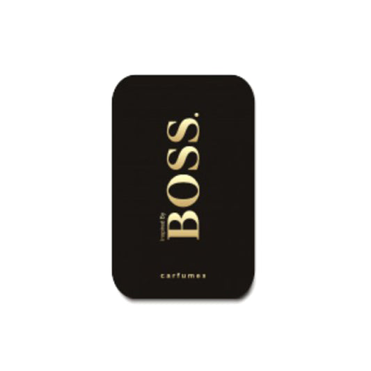 Paper Card Perfume Carfumes    Coloured Card Pack Boss