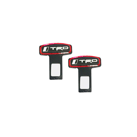 Seat Belt Hook Metal Material Trd Logo 02 Pcs/Pack  Poly Bag Pack