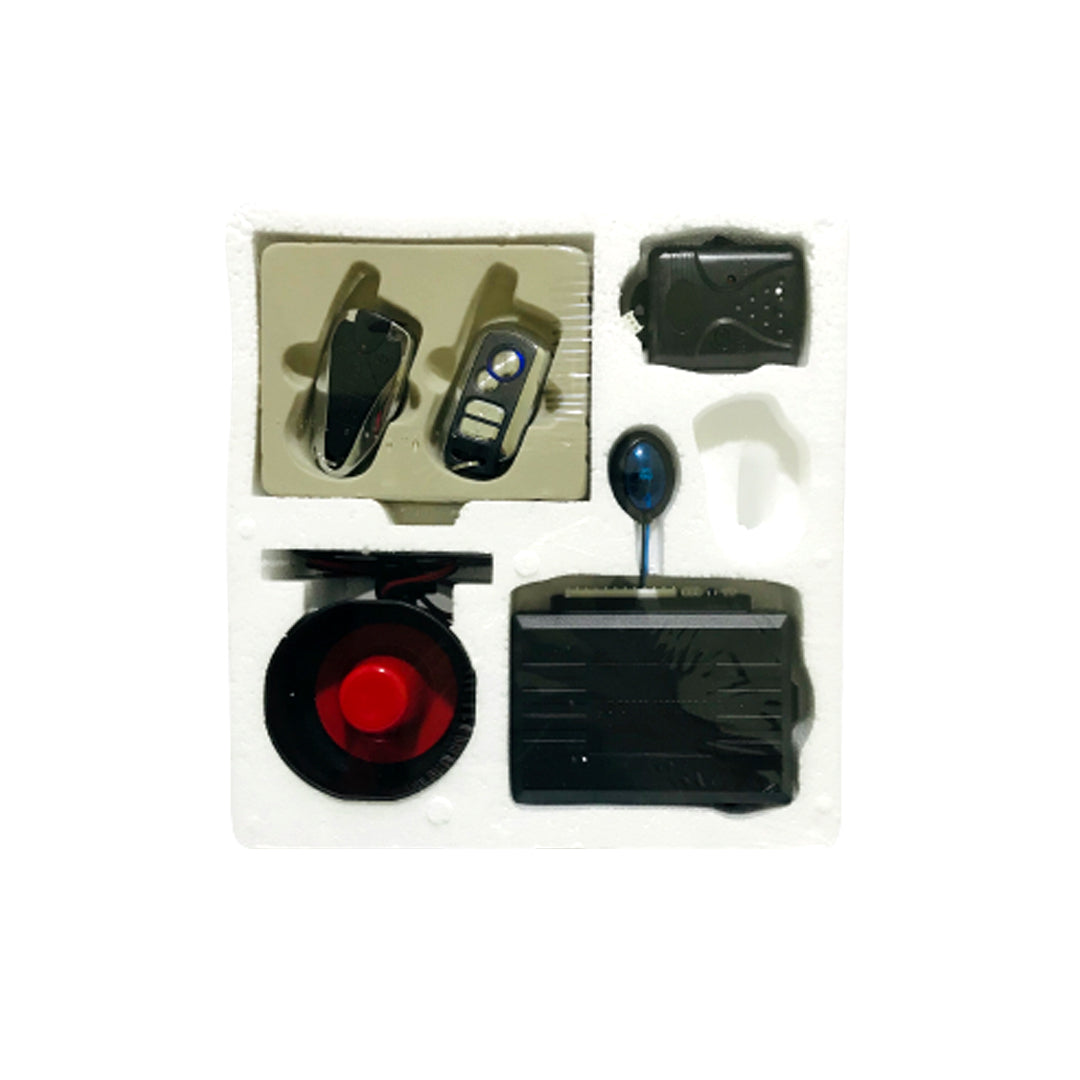 Car Alarm Yamashiro 04 Buttons Black/Chrome Colour Box Pack 9527 (China)