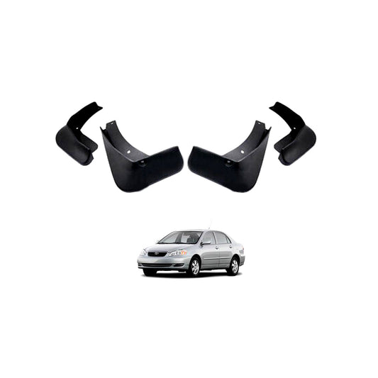 Car Mudflaps Toyota Corolla 2008 Not Painted 04 Pcs/Set Poly Bag Pack  Casp 17-Mf301 (China)