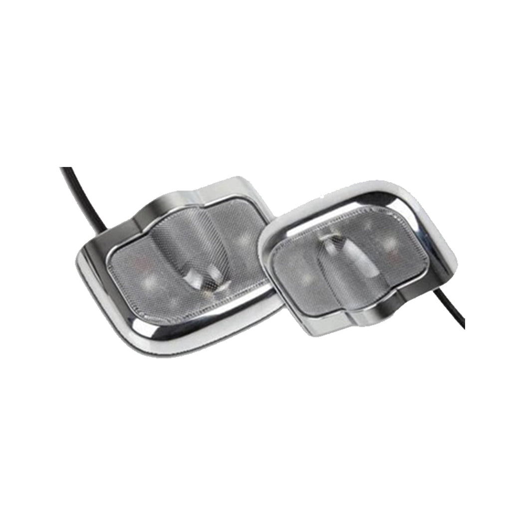 Car Interior Led Door Shadow Light Led Type Large Size Toyota Logo 02 Pcs/Set Plastic Housing Box Pack Blue (China)
