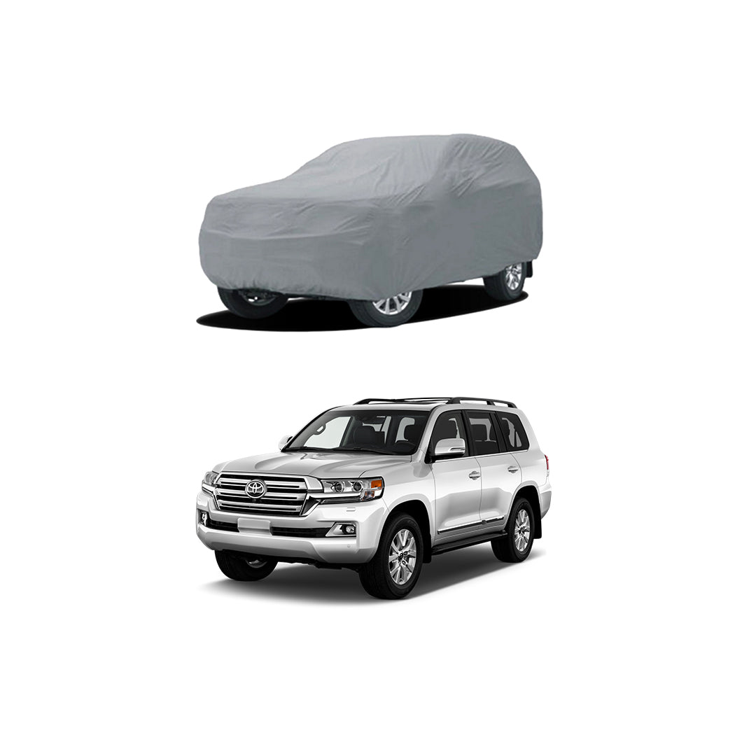 Car Anti-Scratch / Dust Proof / All Weather Proof Top Cover Microfiber Material Toyota Landcruiser Fj-200 2008-2021 Landcruiser Fj-200 Size Mix Colours Premium Quality Bag Pack (Pakistan)