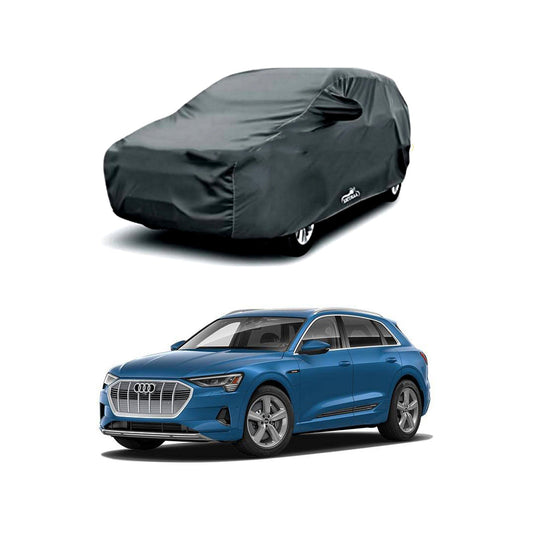 Car Anti-Scratch / Dust Proof / All Weather Proof Top Cover Microfiber Material   Audi E-Tron 2021  Mix Colours Premium Quality Bag Pack (Pakistan)