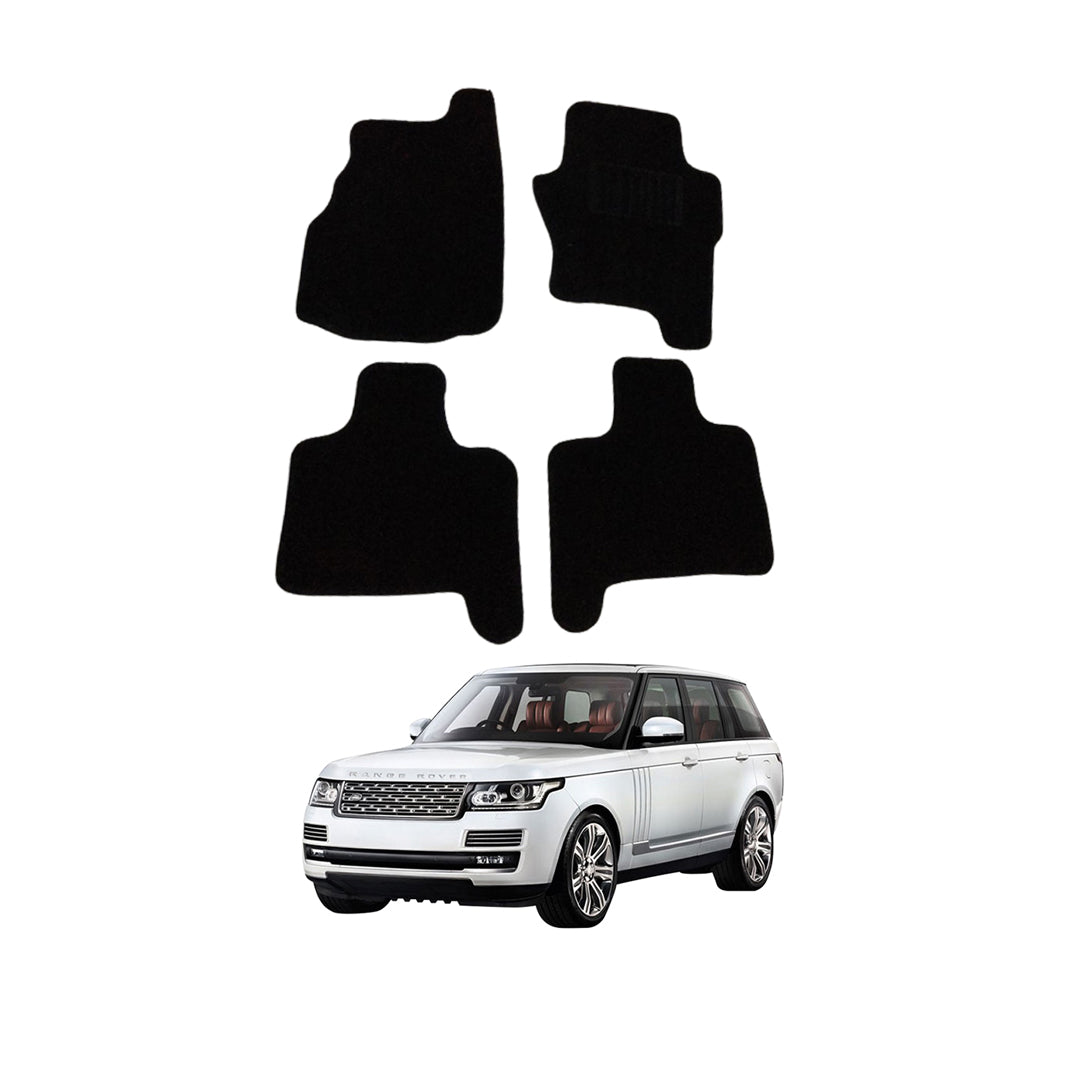 Car Floor Mat Prime Quality Carpet  Oem Fitting Land Rover Range Rover Sports 04 Pcs/Set Black Poly Bag Pack