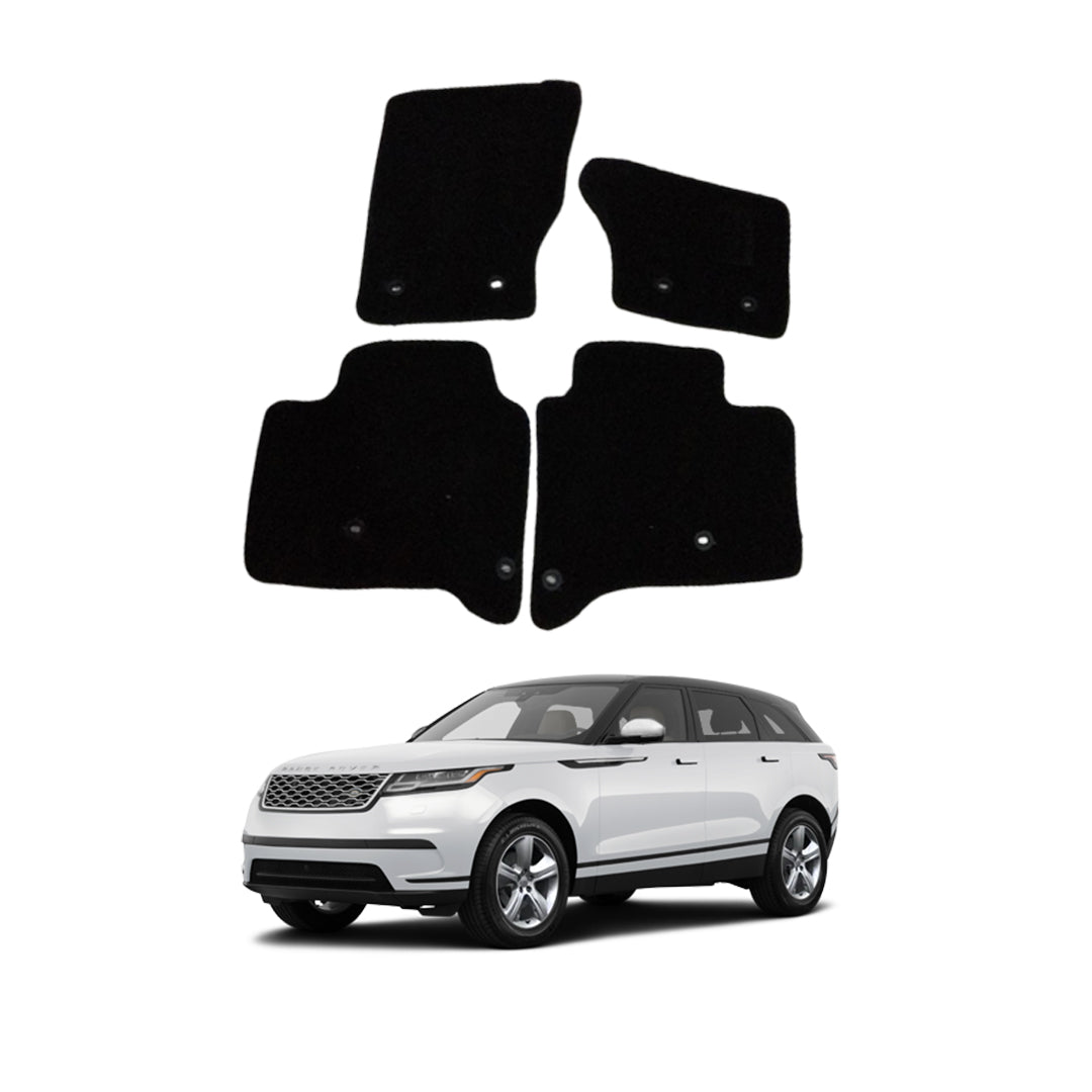Car Floor Mat Prime Quality Carpet Oem Fitting Land Rover Range Rover 2020 03 Pcs / Set Black Poly Bag Pack