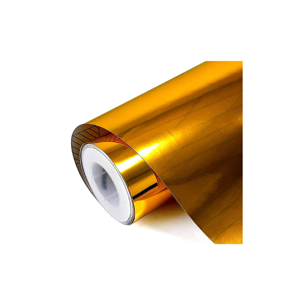 Automotive Self Adhesive Multi Film For Car Body Electric Gold 60" Width Premium Quality Per Sqft (China)