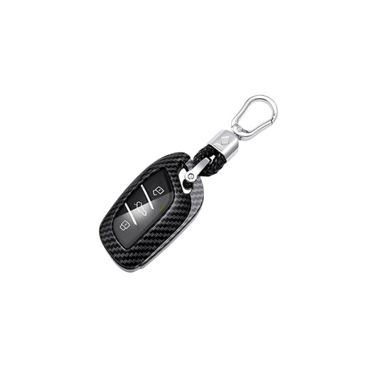 Car Remote Key Cover/Casing Plastic Casing W/Keychain Mg Hs 2021 No Logo Carbon Plastic Box Pack  (China)