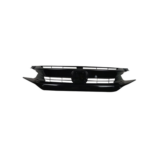 Front Grill Upper/Sports Type Type-R Design Honda Civic 2018 Without Logo 03 Pcs / Set  Gloss Black (China)
