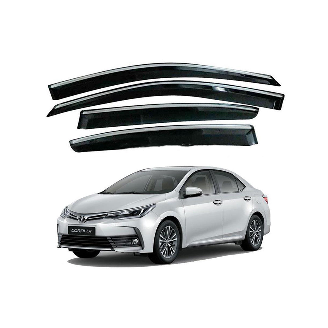 Air Press Txr Injection Type Original Design Ss Border Tape Type Fitting Toyota Corolla 2018 Colour Box Pack 04 Pcs/Pack Black (China)