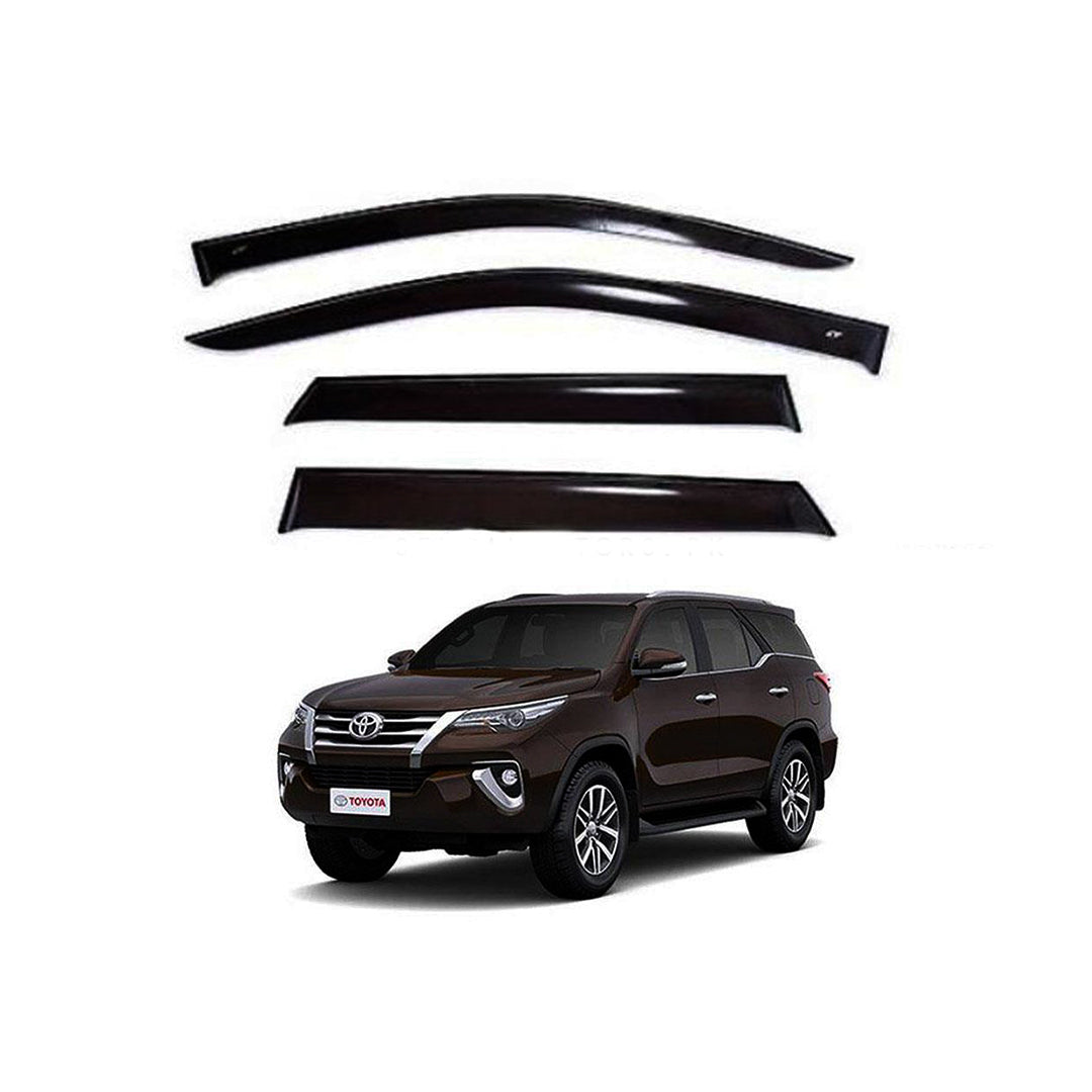 Air Press Txr Injection Type Original Design Ss Border Tape Type Fitting Toyota Fortuner 2018 Colour Box Pack 04 Pcs/Pack Black (China)