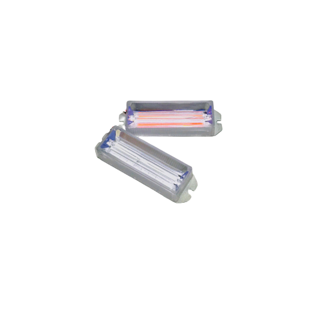 Car Exterior Led Grill Light Red/Blue 02 Pcs/Set Blister Pack 02 Pcs/Pack Fy-2114 (China)