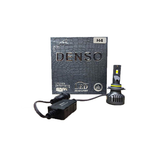 Car Led Head Light Bulbs Denso Cob H4 Ultra White Colour Box Pack (China) 300W