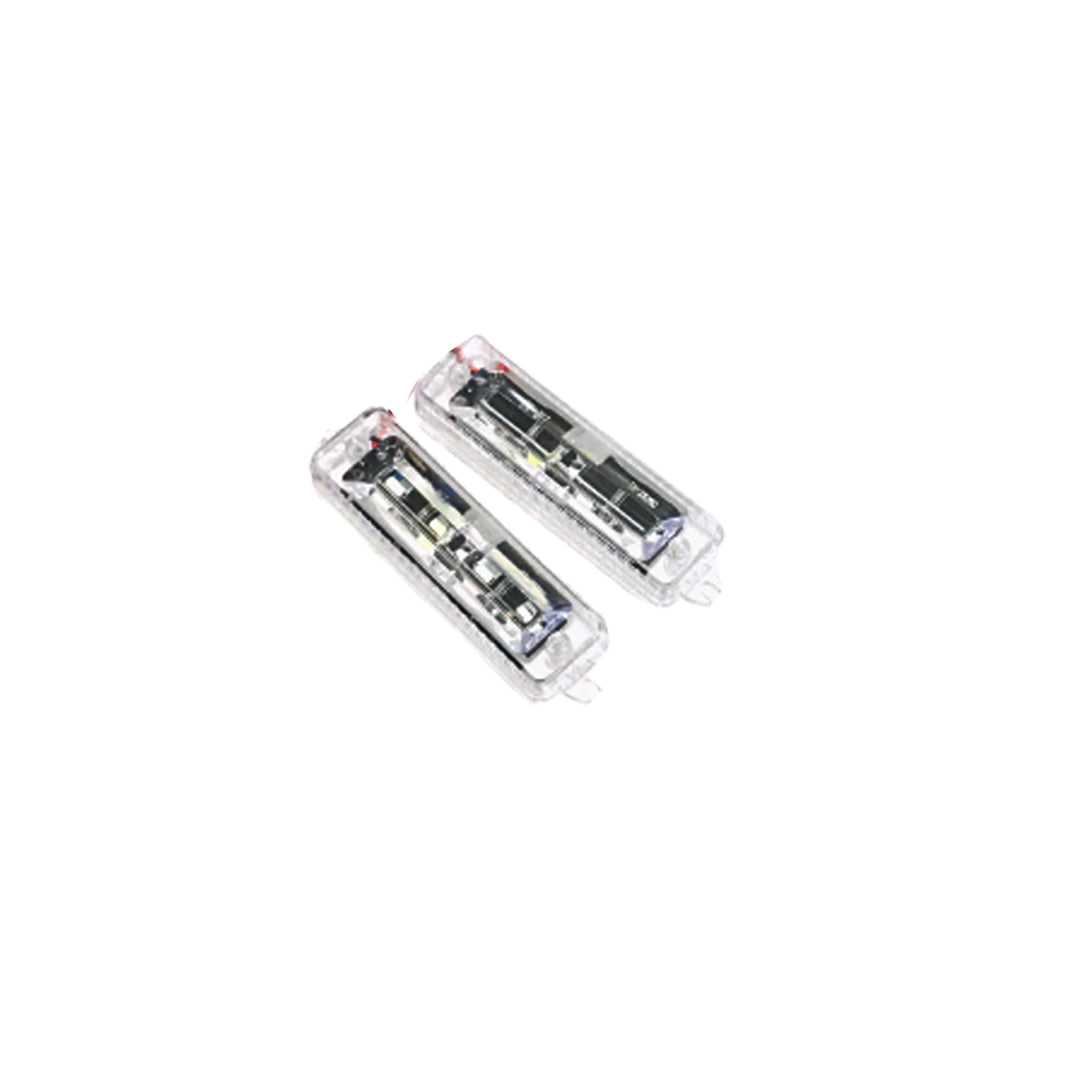 Car Exterior Led Grill Light Red/Blue 02 Pcs/Set Blister Pack 02 Pcs/Pack Fy-2120 (China)