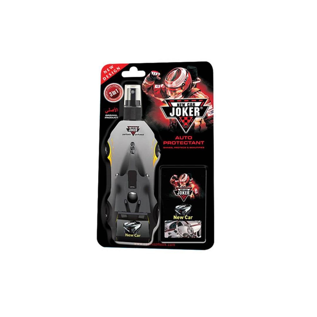 Car Dashboard Polish Joker New Car  Blister Pack 250Ml (Turkey)