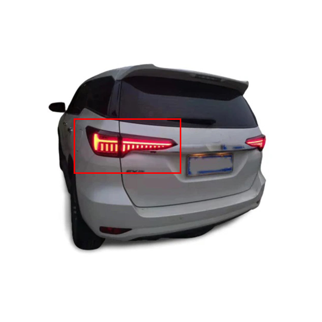 Projector Tail Lamps  Toyota Fortuner 2021 Oem Design Red Lens Rear Right Side Parking + Running Function  (China)