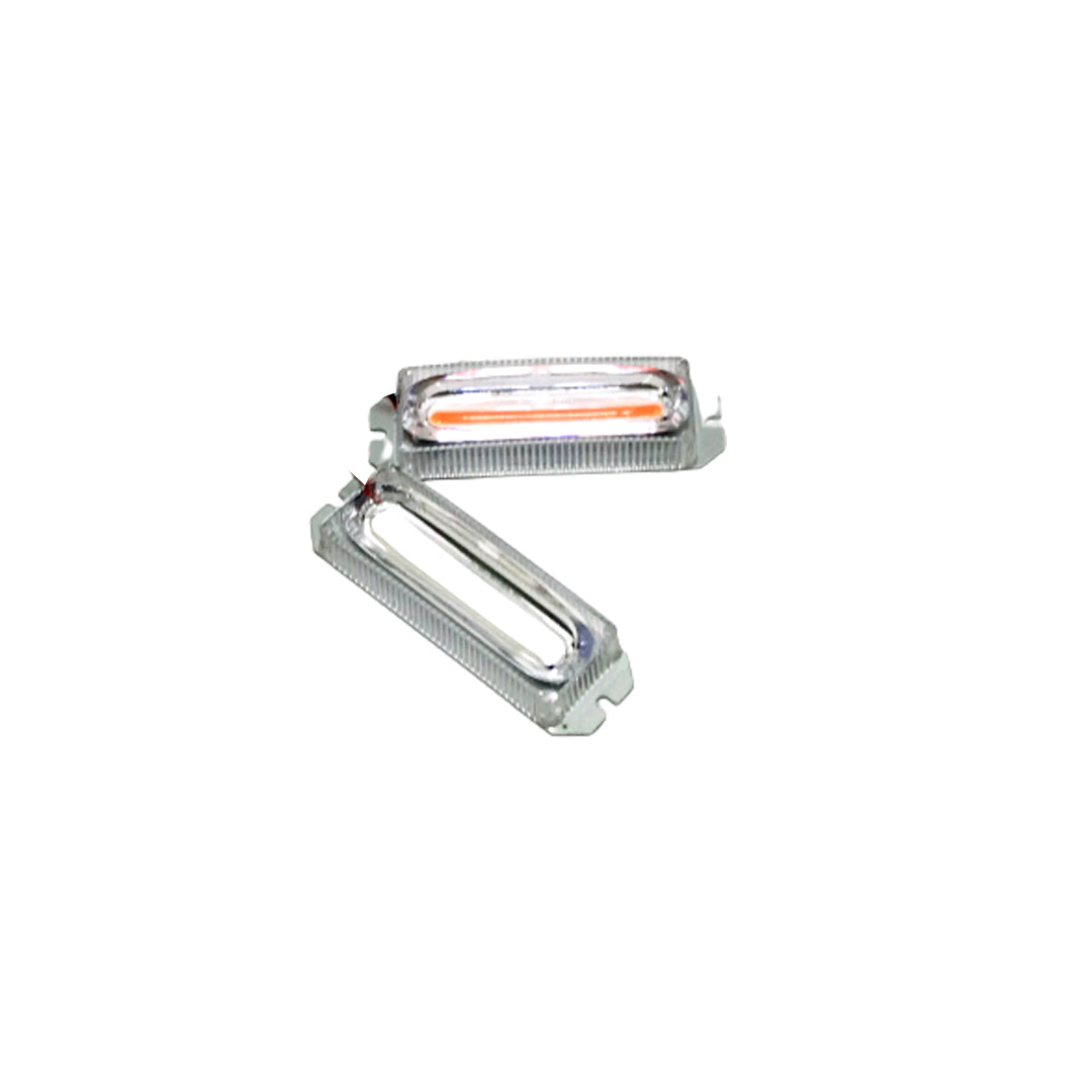 Car Exterior Led Grill Light Red/Blue 02 Pcs/Set Blister Pack 02 Pcs/Pack Fy-2116 (China)