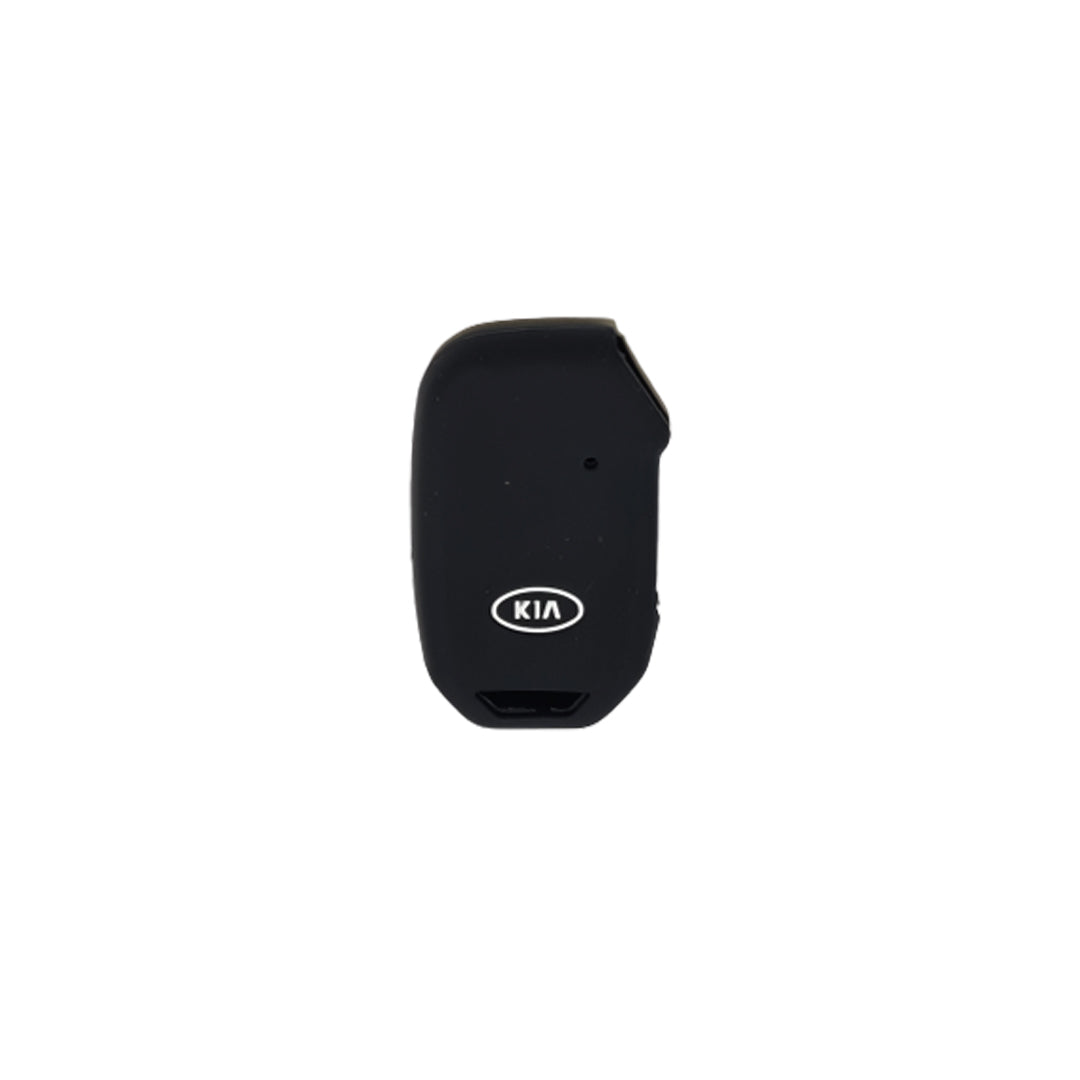 Car Remote Key Cover/Casing Silicone Black Type Kia Sportage 2020 Alpha Kia Logo Black Poly Bag Pack (China)