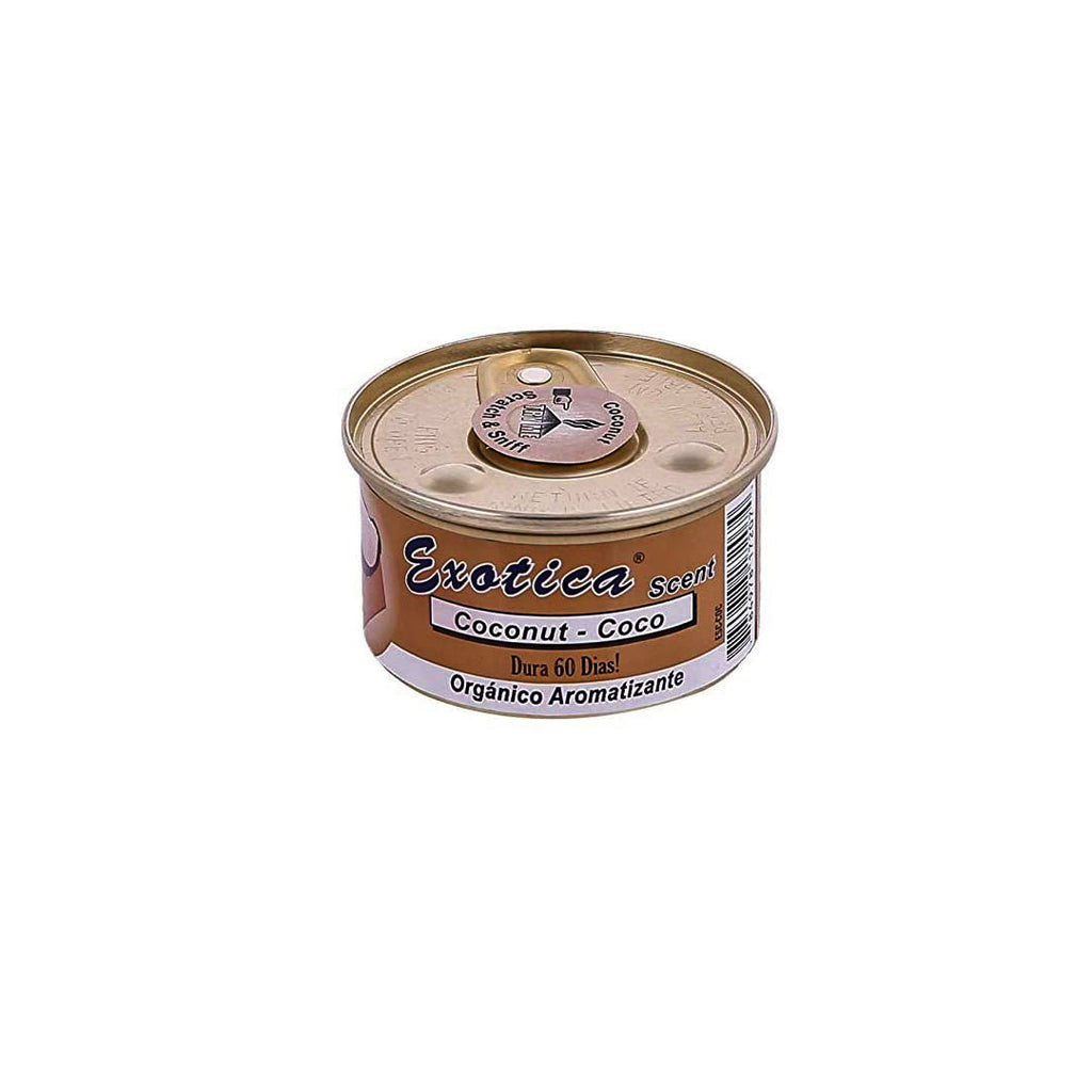 Car Perfume Tin Can Gel Small Exotica Small Size Tin Can Pack (Usa)