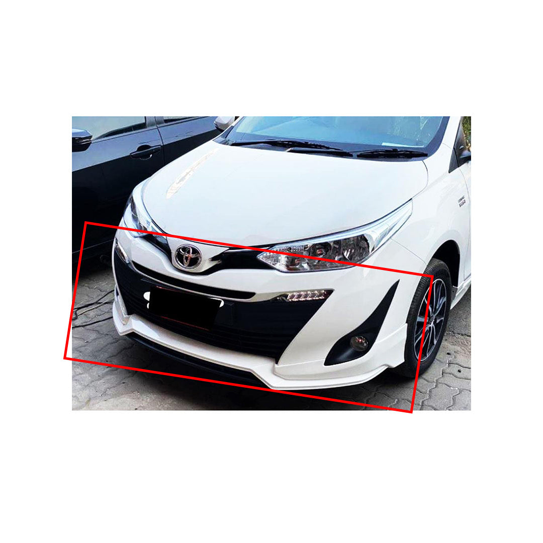 Body Kit/Lip Front + Side + Back Sides Toyota Yaris 2020  Oem Design Fgm Without Light  04 Pcs/Set Not Painted