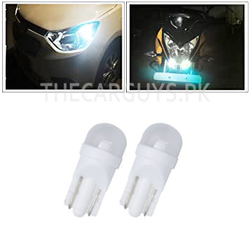 Car Exterior Led T10 Fish Bulb  White     02 Pcs/Set Blister Pack 02 Pcs/Pack Fy-110 (China)