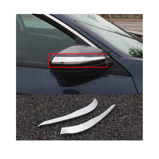 Chrome Door Mirror Trim Plastic Tape Type Fitting Honda City 2021 Chrome 02 Pcs/Set (China)