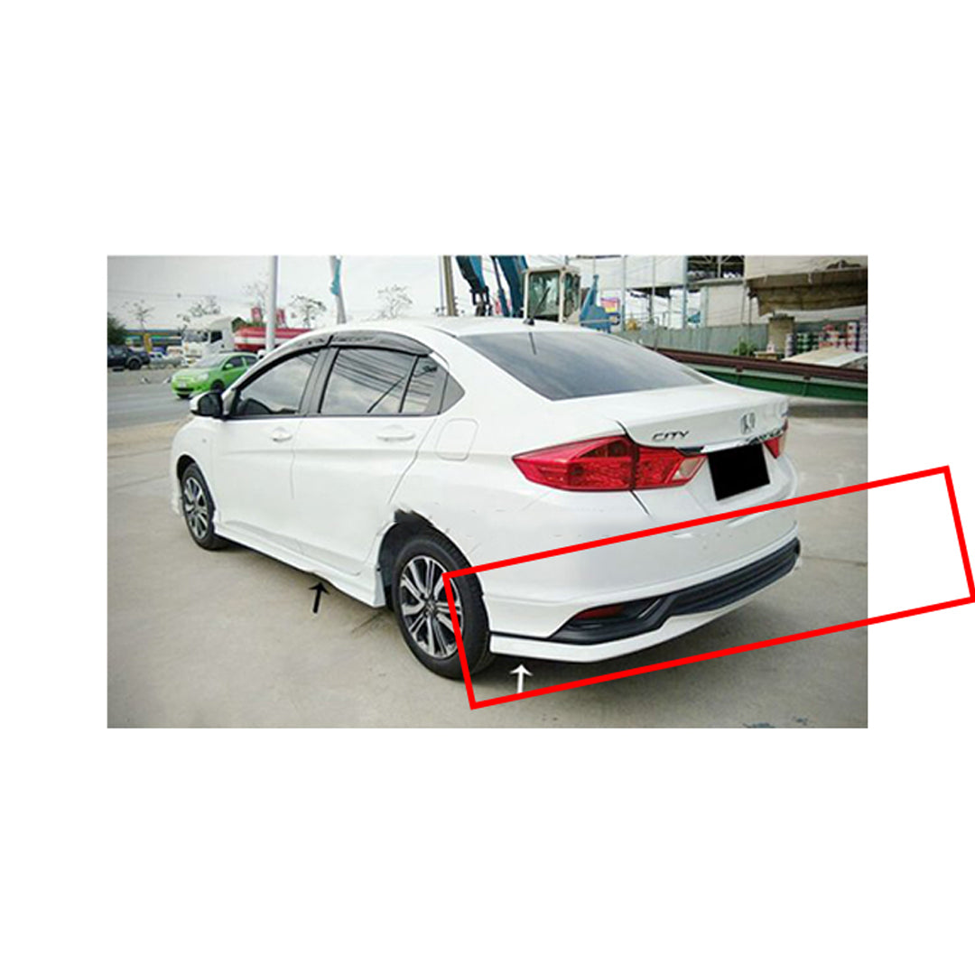 Body Kit/Lip Front + Side + Back Sides Honda City 2021 Modulo Design Fgm Without Light  04 Pcs/Set Solid White Colour