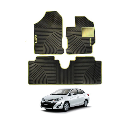 Car Floor Mat Silicone / Latex Material Oem Fitting Hyundai Sonata 2021 Smoke/Beige Sonata Logo 03 Pcs / Set Poly Bag Pack  Sonata Logo (China)