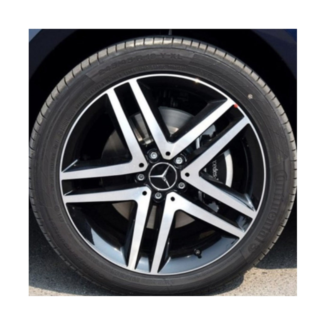 Alloy Rim / Wheel Center Hub Cup / Cap Oem Fitting Mercedes S Class 2014-2020 Plastic Material New 2" Toyota Logo Silver Colour 01 Pc/Pack Bulk Pack